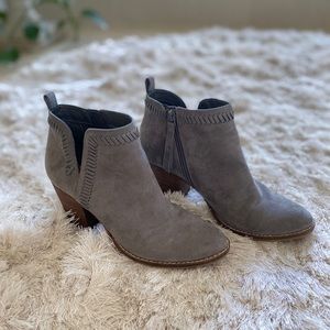 DV8 Grey Suede Ankle Boot